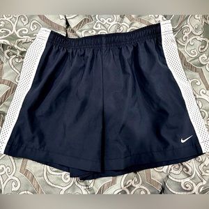 Navy blue Nike shorts